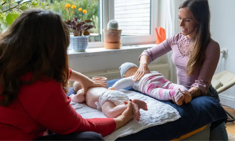 Shantala babymassage