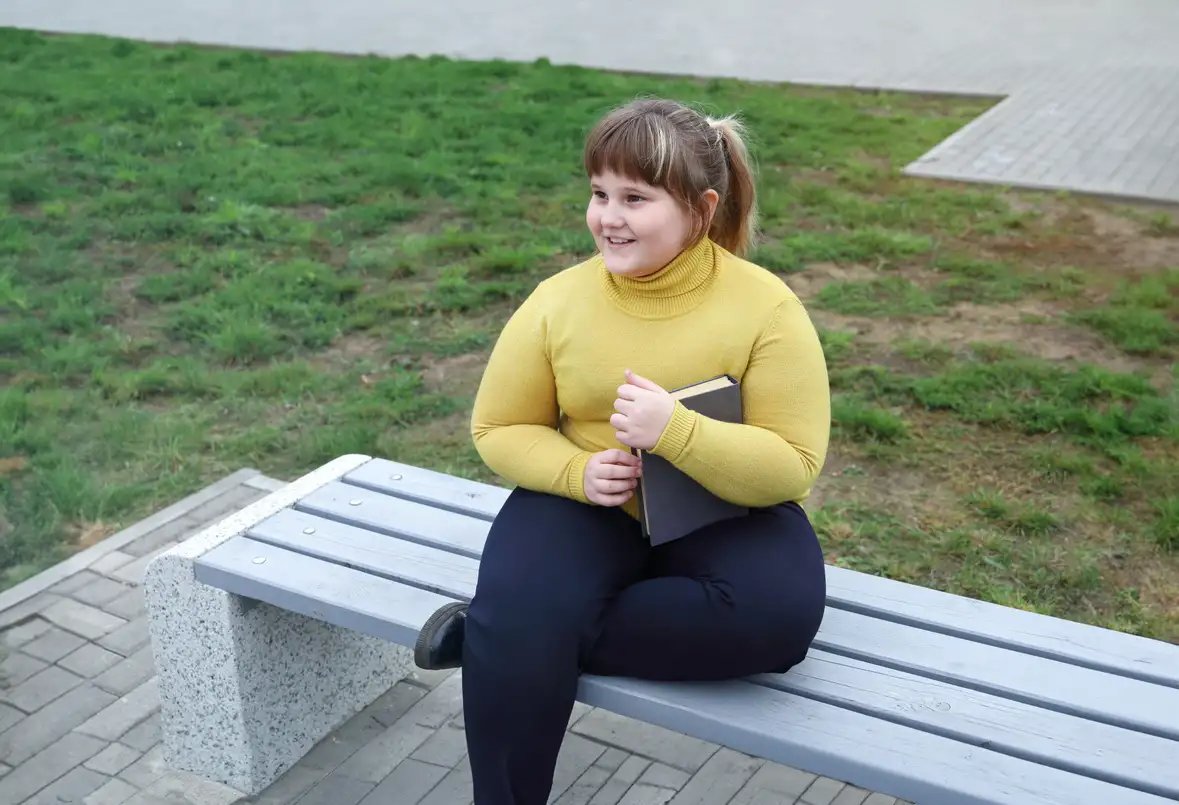 Sophie zegt tevreden te zijn met haar gewicht 2
