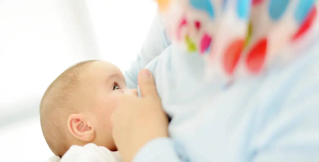 Borstvoedingssupport baby
