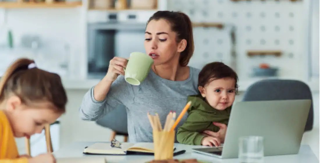 De zorg voor je gezin en werk in evenwicht