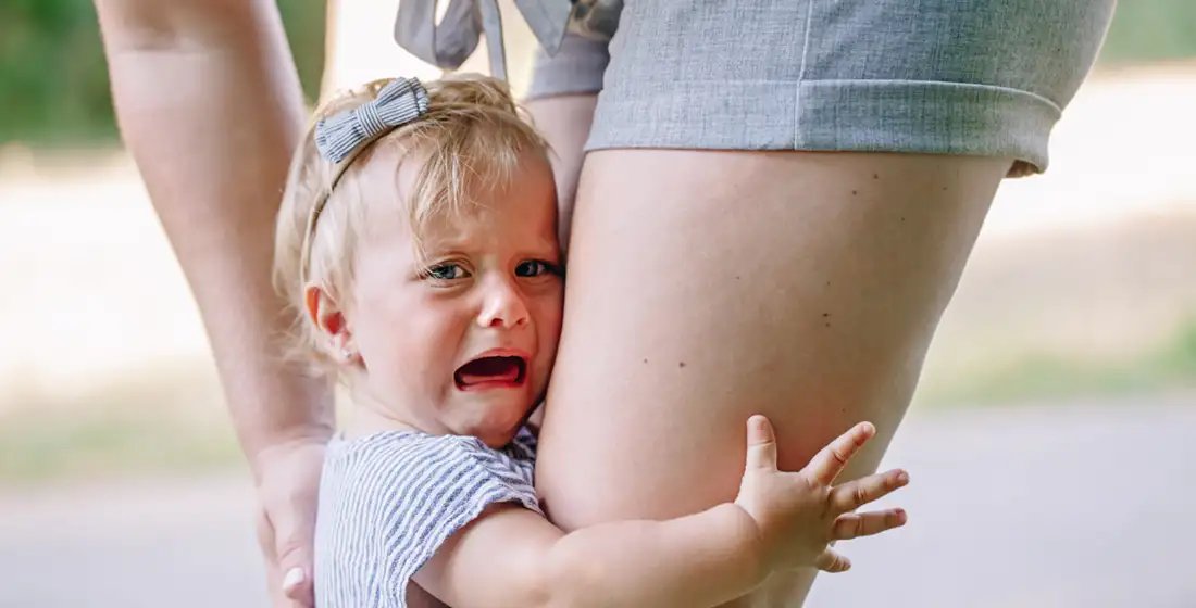 Wat als je baby niet zonder je kan