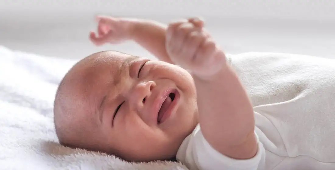 Baby huilt