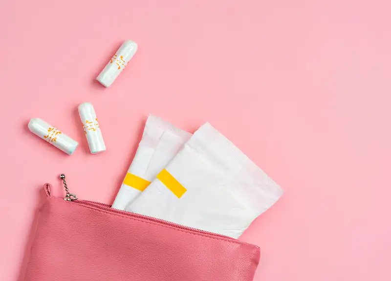 Maandverbandtamponmensturatieongesteld LR