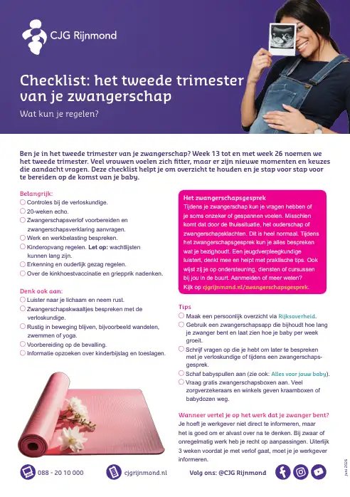 Thumbnail tweede trimester