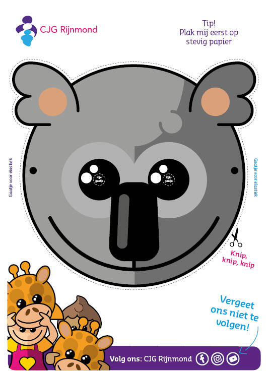 Rijnmond - Masker koala